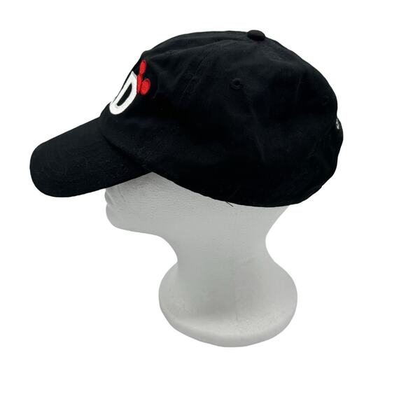 DISNEY PARKS *NEW* Disney Dad Black Hat Cap One Size Fits Most Cotton Canvas - Picture 2 of 7
